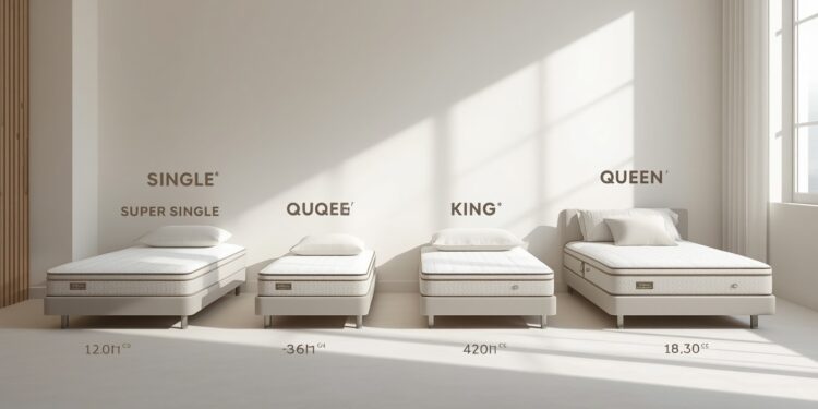 mattress size guide malaysia