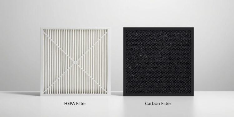 hepa filter vs carbon filter