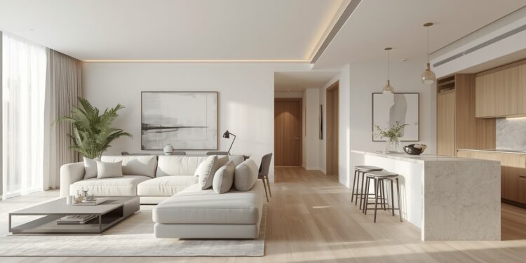 minimalist condo interior design